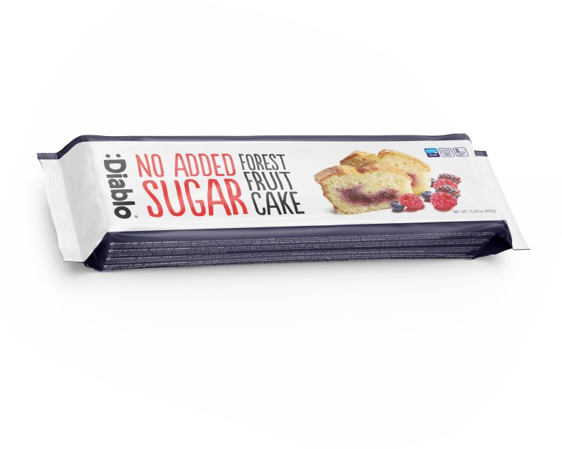 Diablo No Added Sugar Forest Fruit Cake 450g