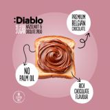 Diablo No Added Sugar Hazelnut&Chocolate Spread 350g — Vorschaubild 3
