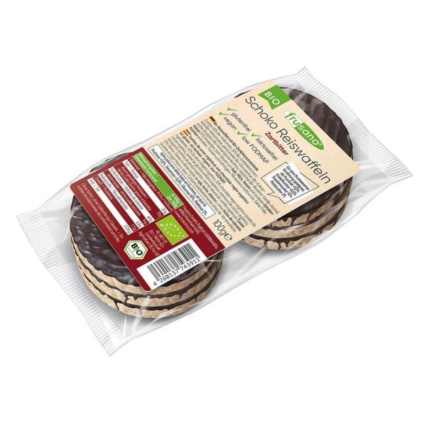 Frusano Bio Schoko Reiswaffeln 100g
