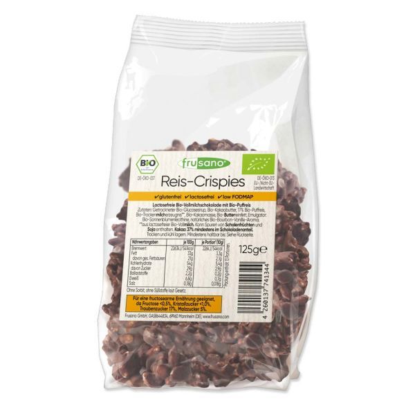 Frusano Bio Reis-Crispies 125g