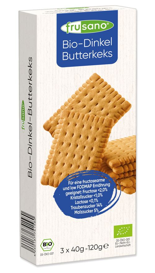 Frusano Bio Dinkel Butterkeks 120g