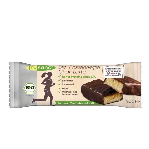 Frusano Bio Proteinriegel Chai-Latte 40g
