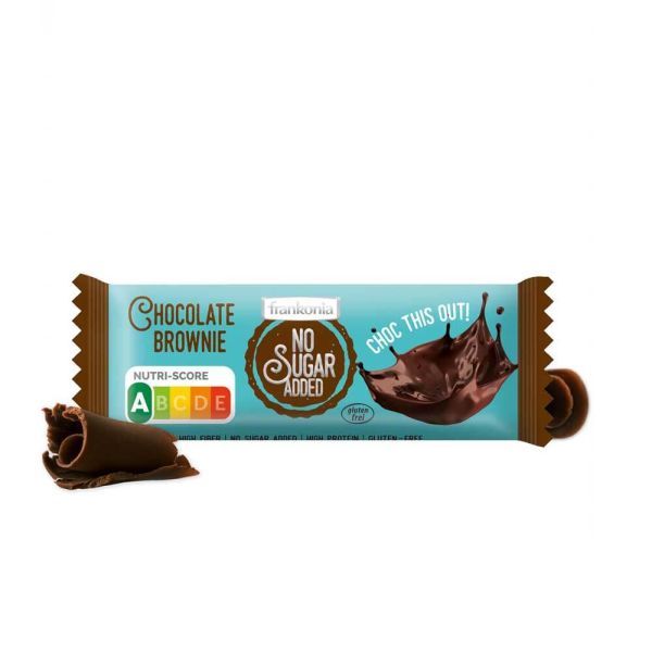 Frankonia No Sugar Added Chocolate Brownie Proteinriegel 50g