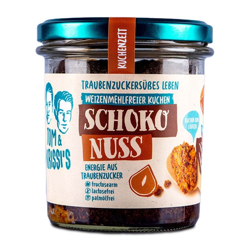 Tom&Krissi´s Weizenmehlfreier Kuchen Schoko Nuss 145g
