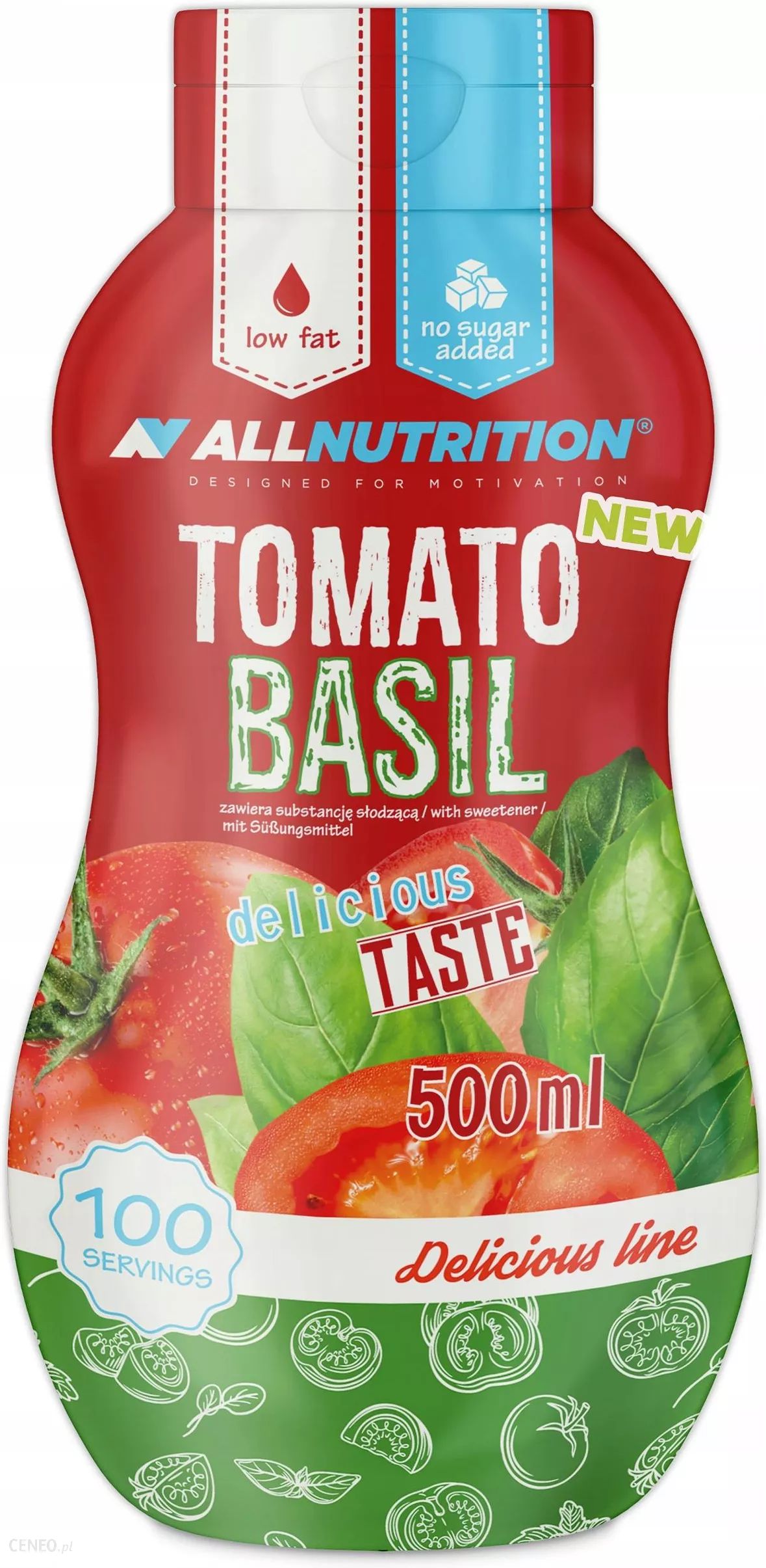 Allnutrition Tomato Basil Sauce 500ml