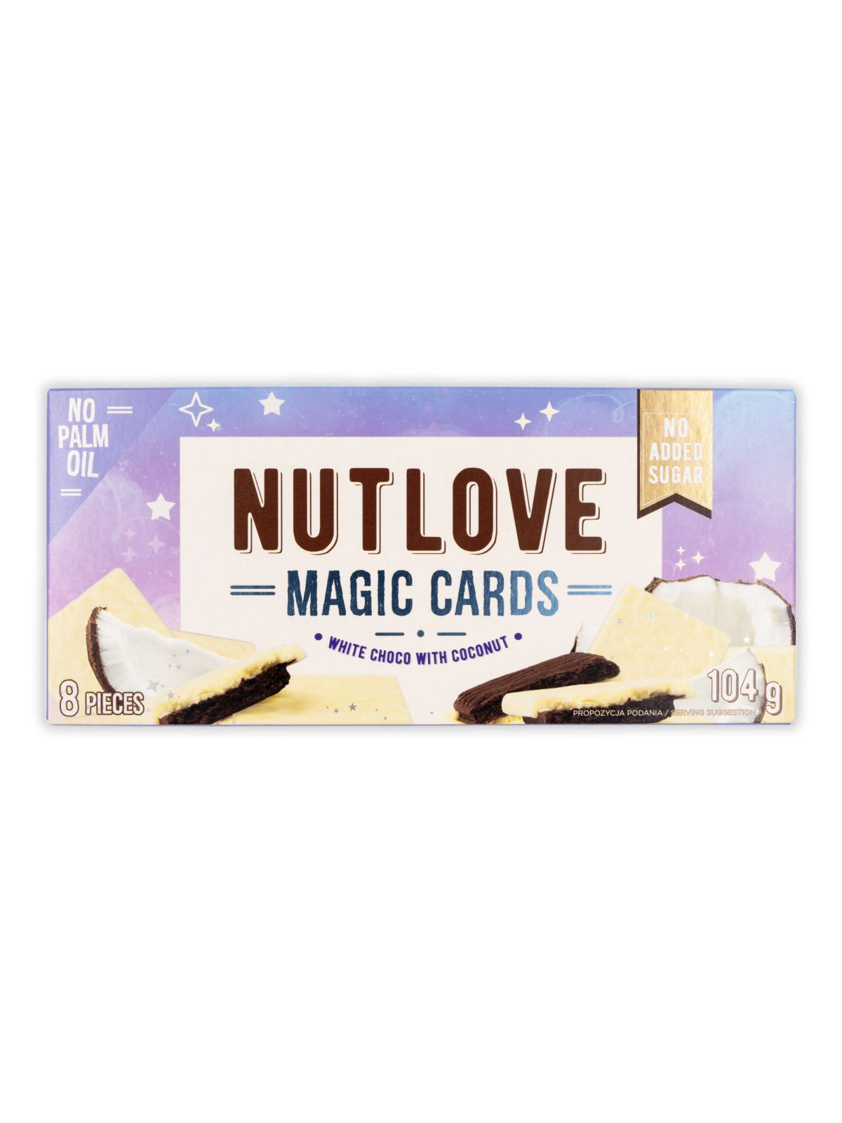 Allnutrition Nutlove Magic Cards White Choco with Coconut 104g