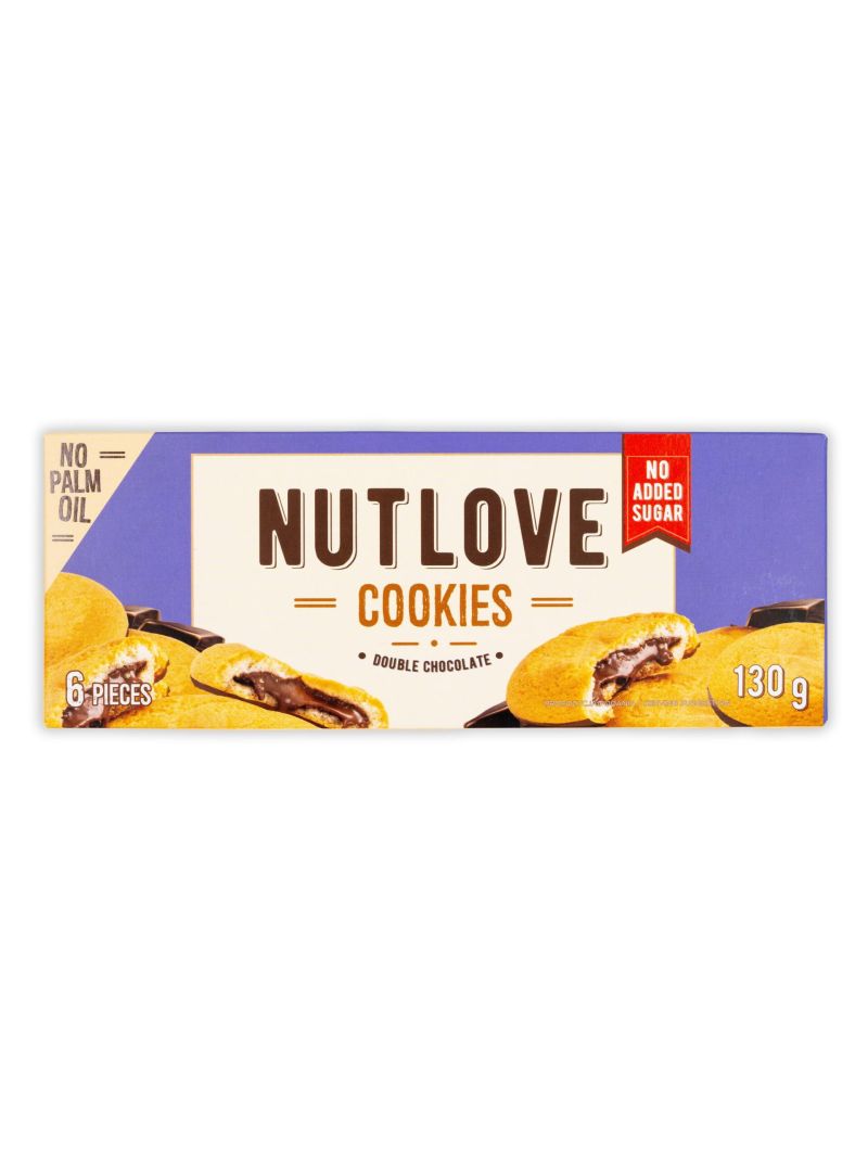 Allnutrition Nutlove Cookies Double Chocolate 130g