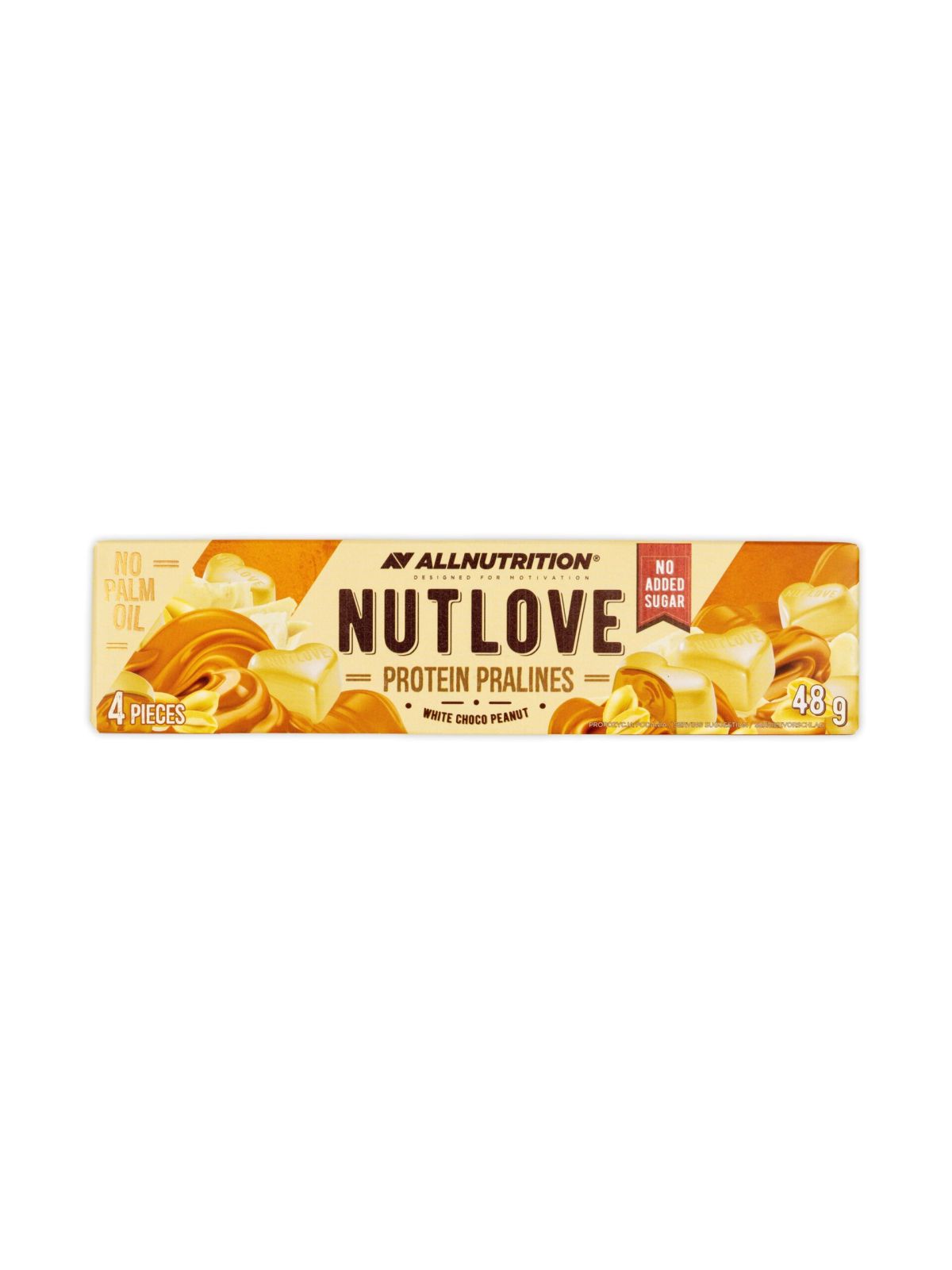 Allnutrition Nutlove Protein Pralines White Choco Peanut 48g