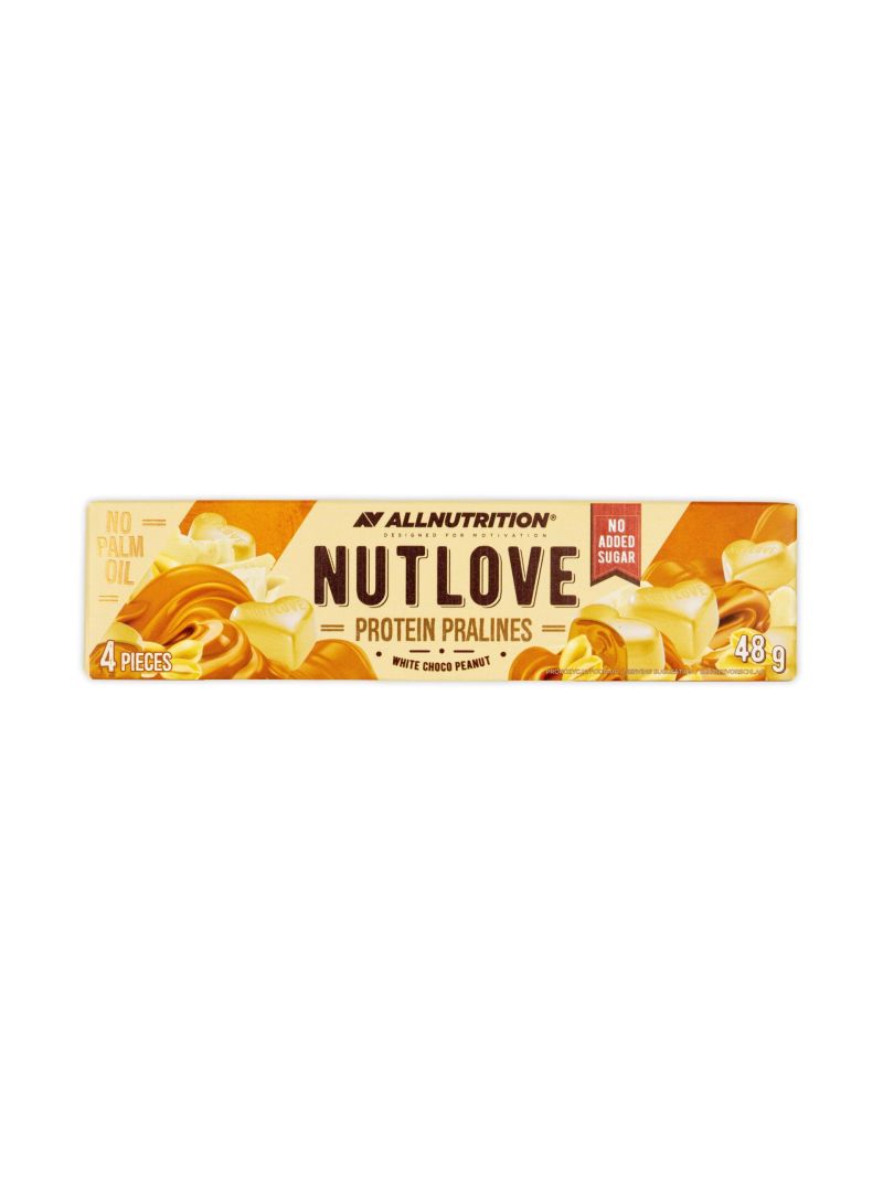 Allnutrition Nutlove Protein Pralines White Choco Peanut 48g