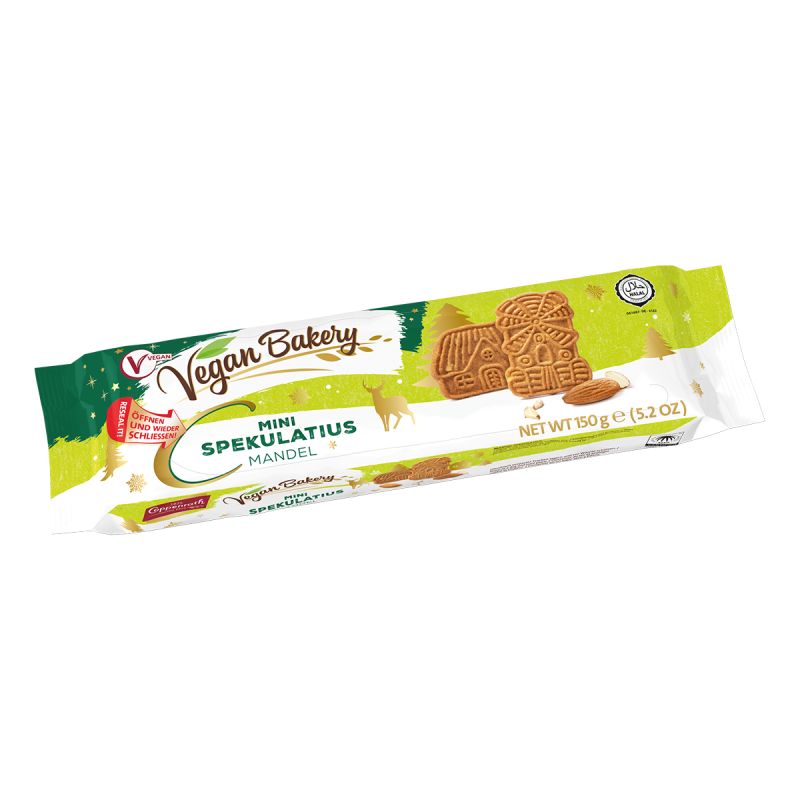 Coppenrath Vegan Bakery Mini Spekulatius Mandel 150g