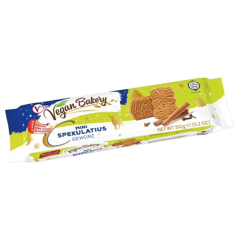 Coppenrath Vegan Bakery Mini Spekulatius Gewürz 150g