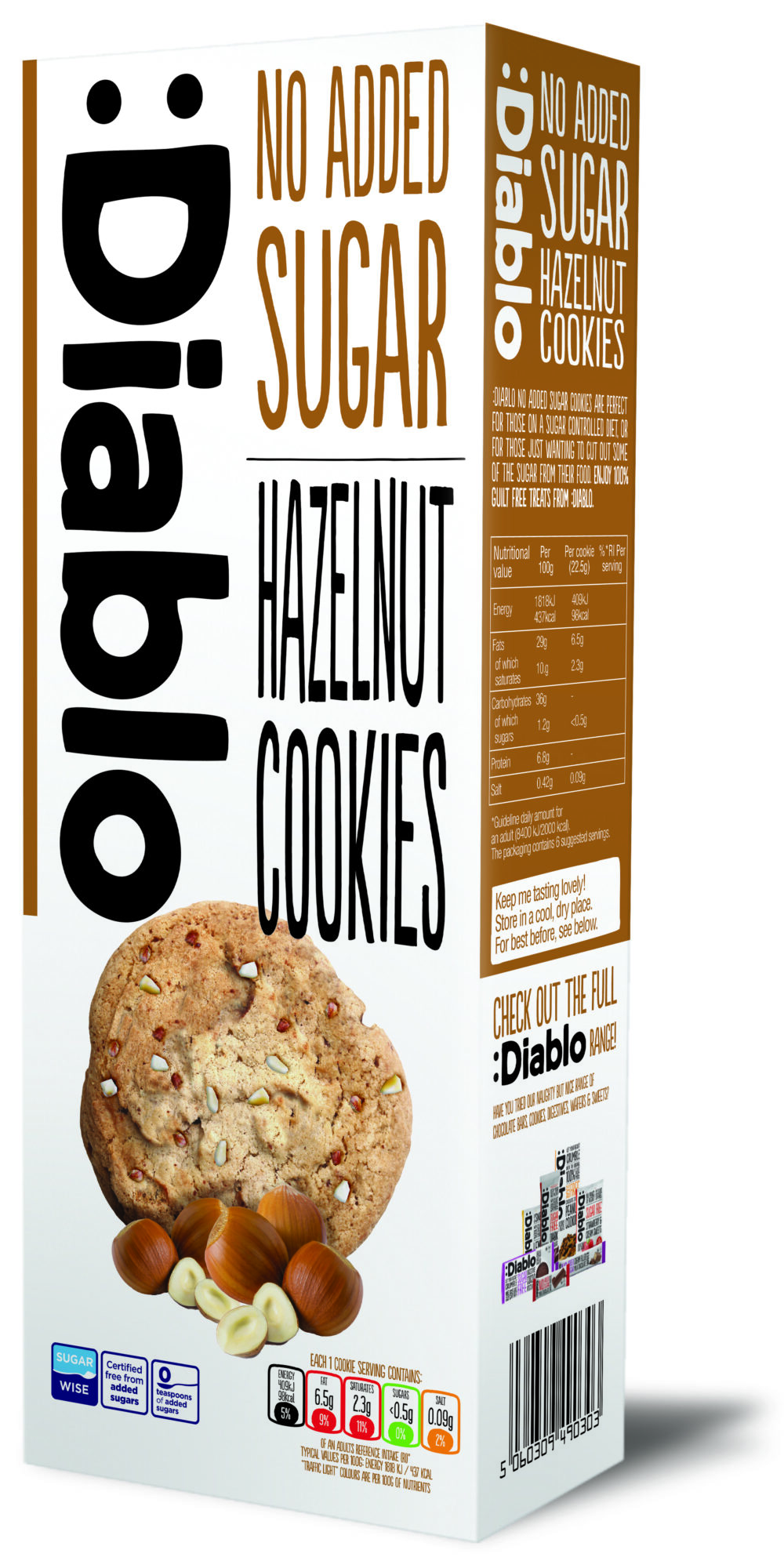 03007AA - New Design Hazelnut Cookies Image