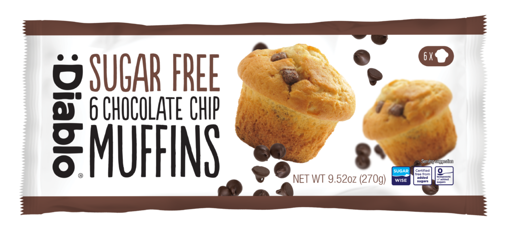 13877 - Diablo Muffins - Chocolate Chip Multipack