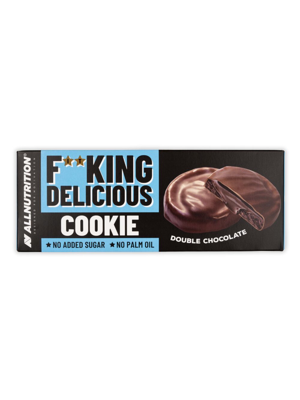 5902837740638 AllNutrition Cookie Double Chocolate FRONT min scaled