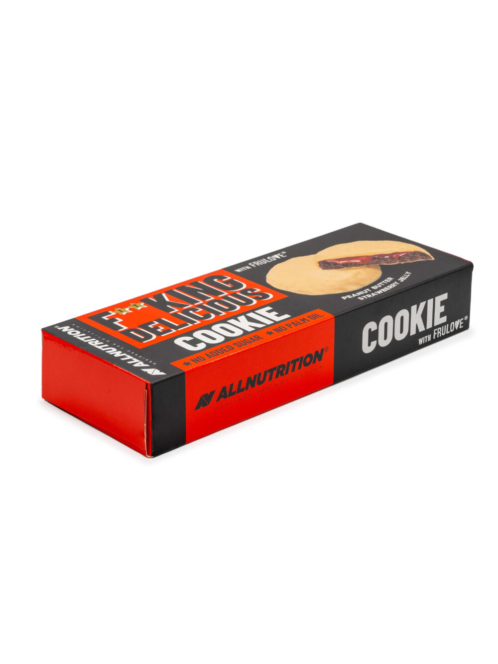 5902937746708 AllNutrition Cookie Penaut Strawberry BOX scaled