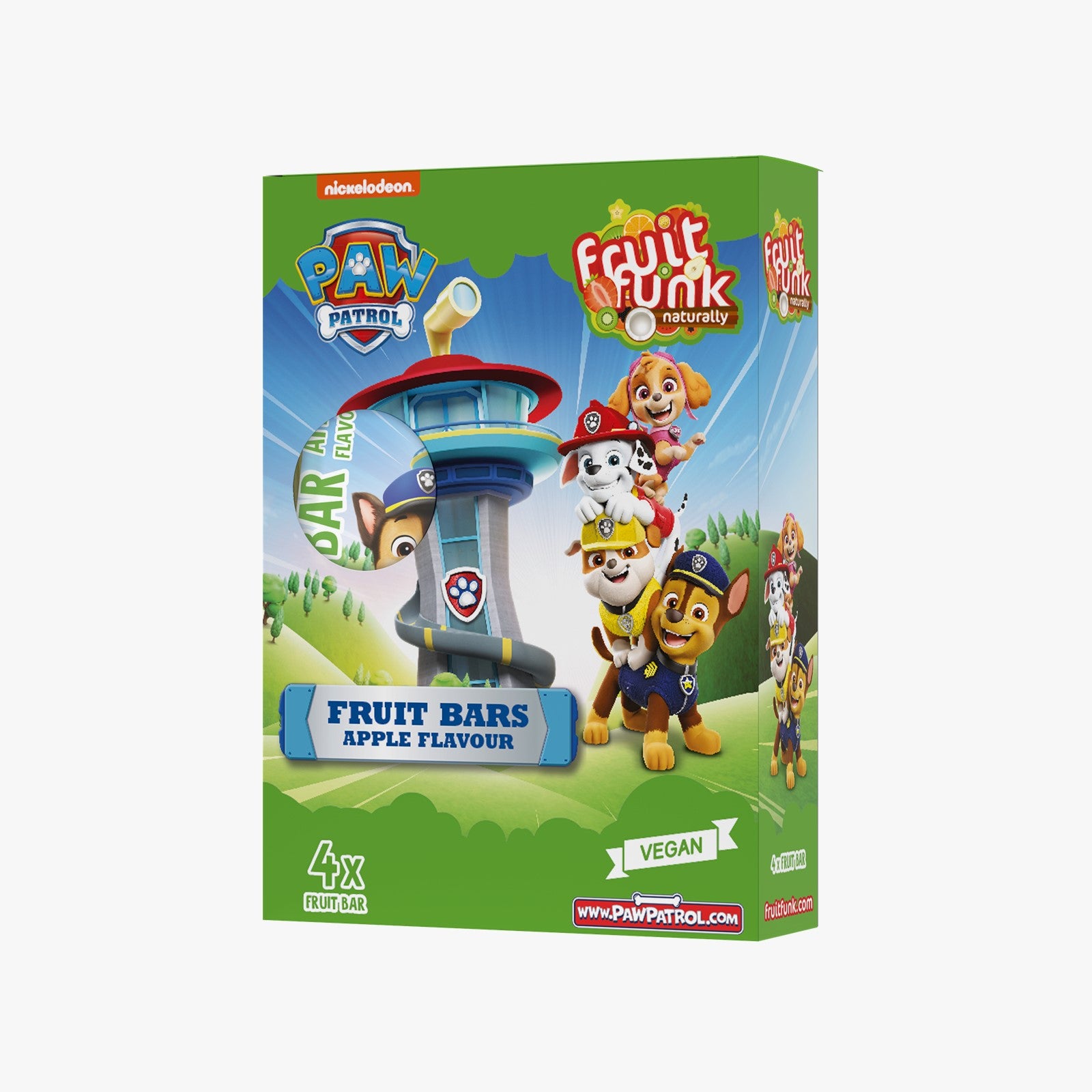 Fruitfunk Paw Patrol Fruitbars Apfel 4er-Pack 4x20g