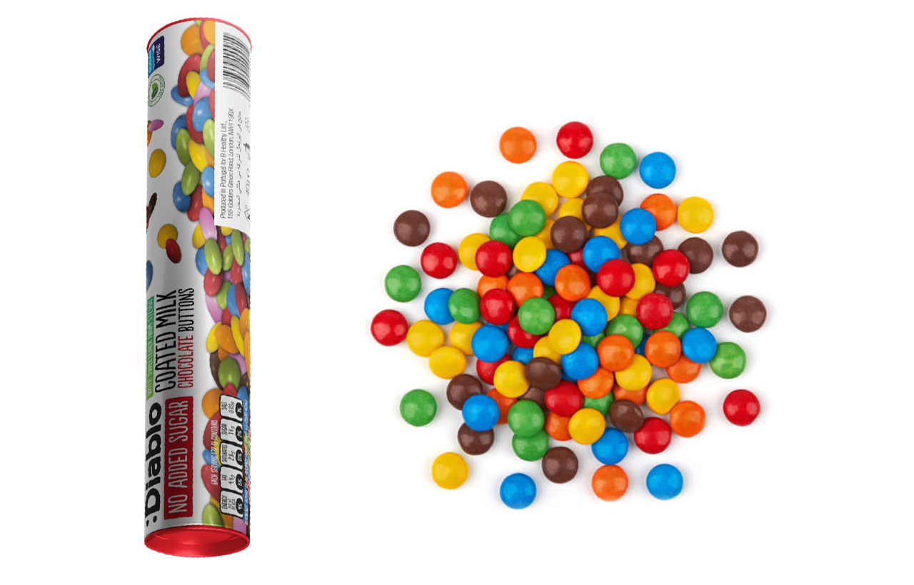 Chocolate Buttons Tube