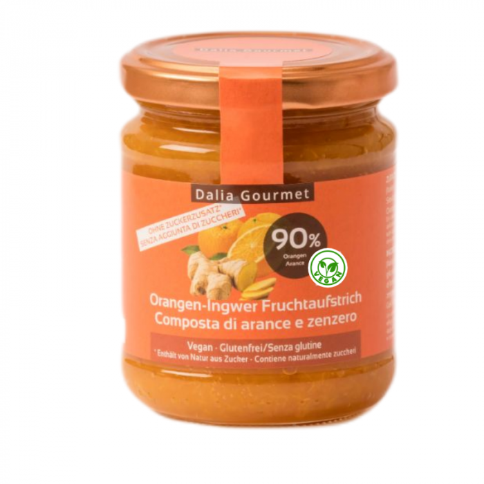 Dalia Gourmet Fruchtaufstrich Orange Ingwer