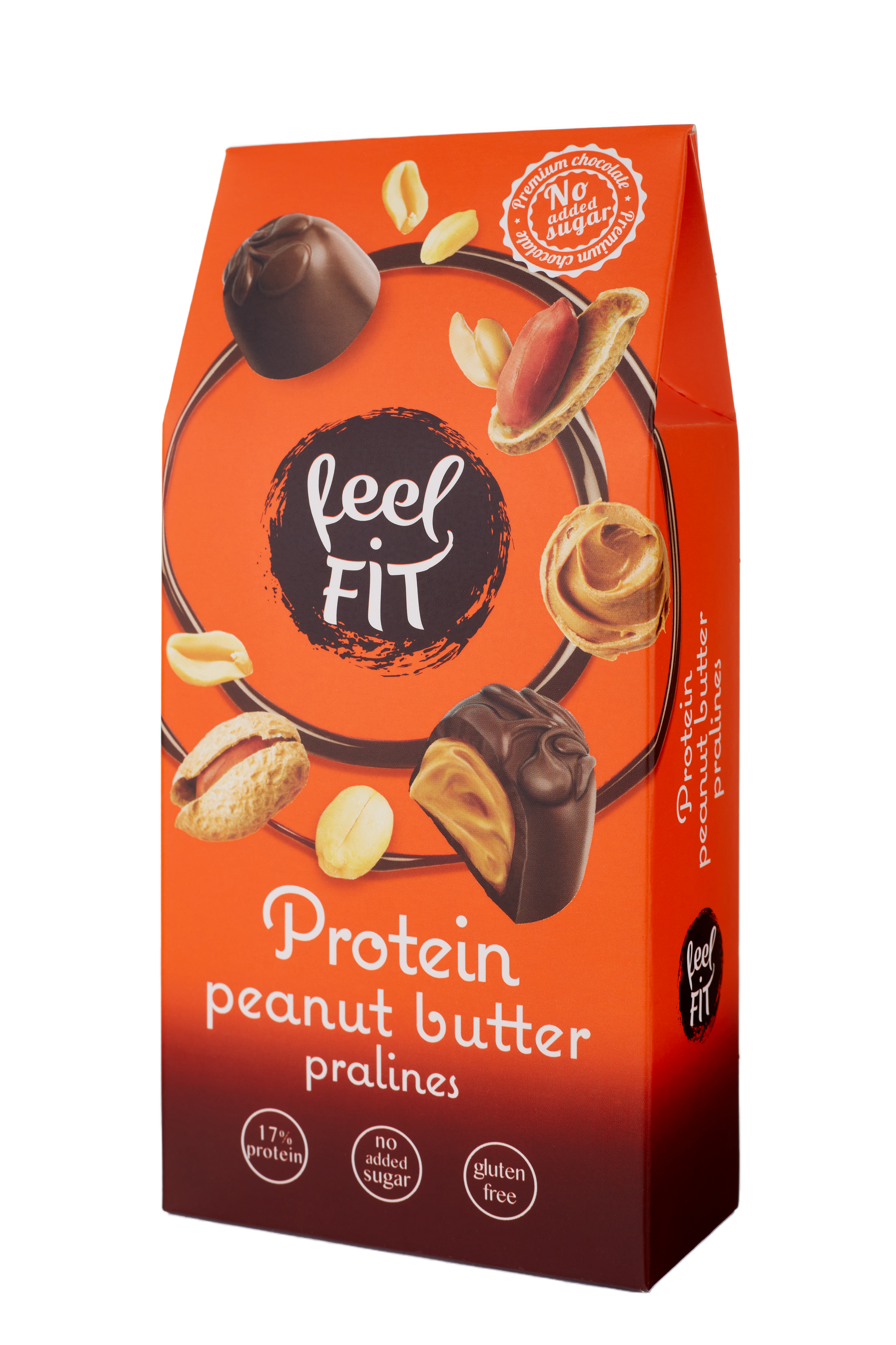 Feel FIT protein peanut butter pralines 66g_5903246877380
