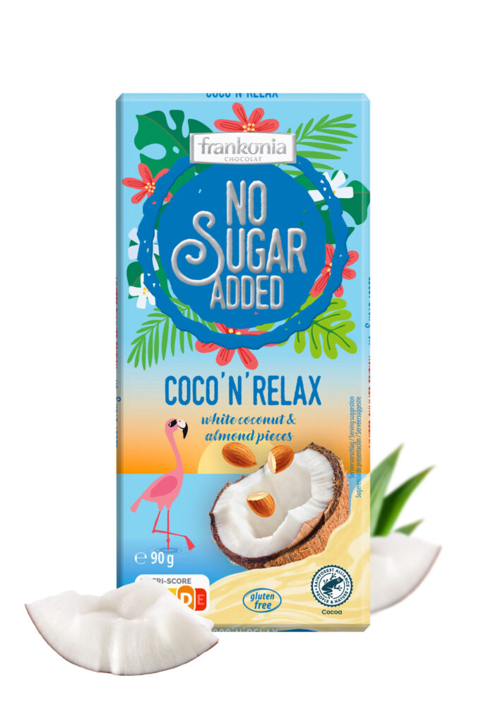 No Sugar Added Coco´ N´ Relax White Coconut Almond Pieces
