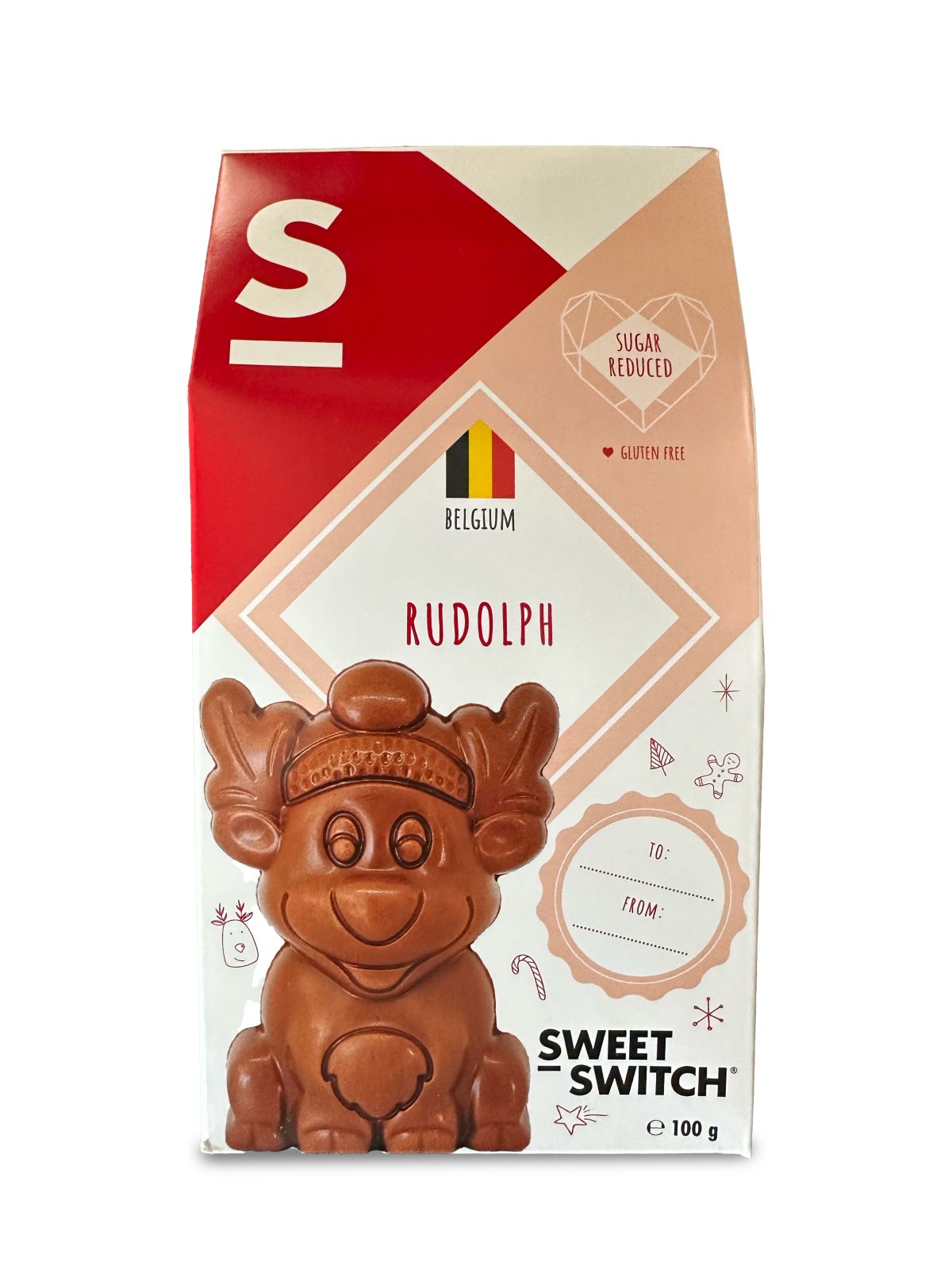 Sweet Switch Rudolph Chocolate 100g – Glutenfreie Schokolade ohne ...
