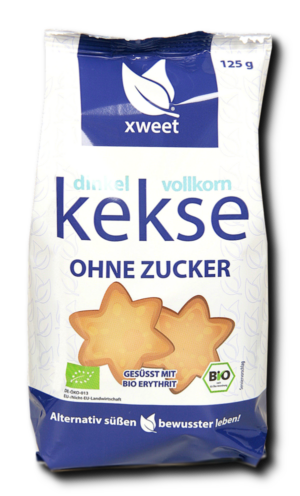 Xweet Dinkel Kekse m. Erythrit 125g