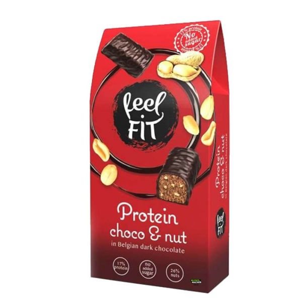 feel fit protein bites choco